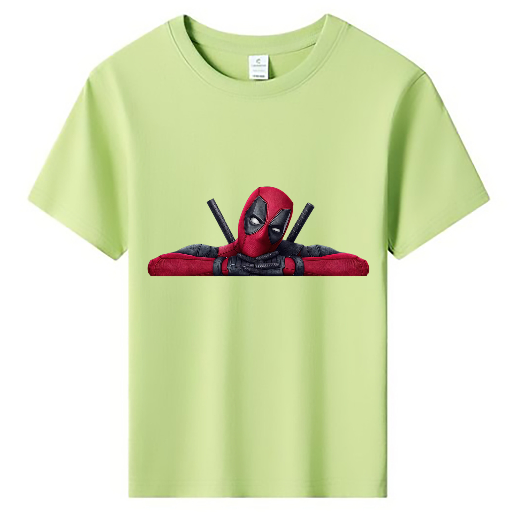 （画像用） Deadpool デッドプール 綿100％キッズTシャツ（フロントプリント）